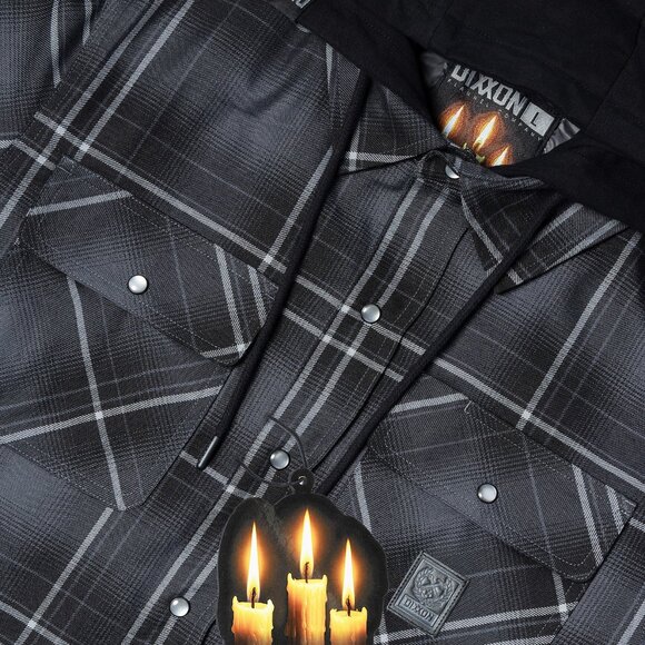 Dixxon Flannel The RITUAL Hooded Flannel Jacket - Men's 2XL Tall - Picture 3 of 12